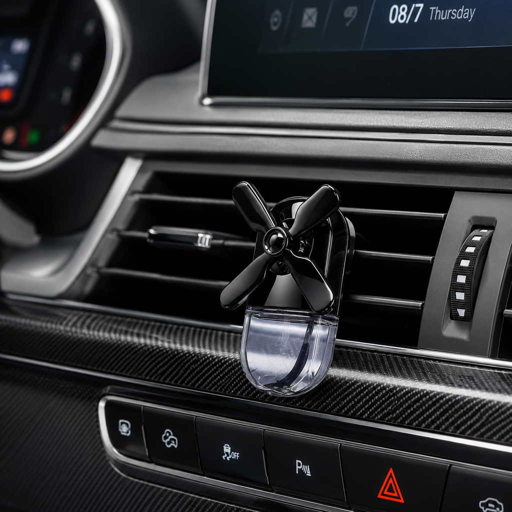 Ambientador Noble Drive™ para Coche – Difusor de Molino de Viento
