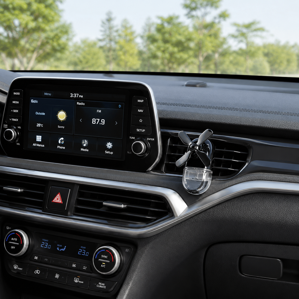 Ambientador Noble Drive™ para Coche – Difusor de Molino de Viento