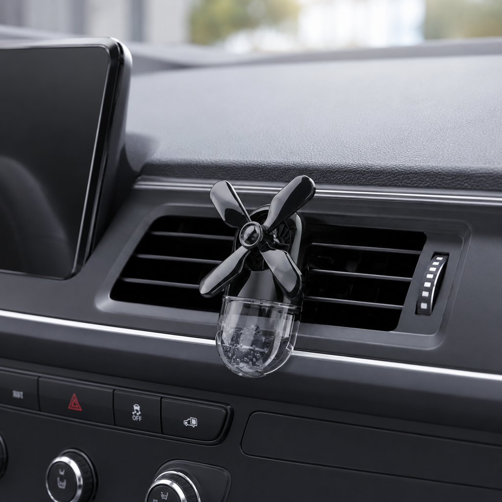 Ambientador Noble Drive™ para Coche – Difusor de Molino de Viento