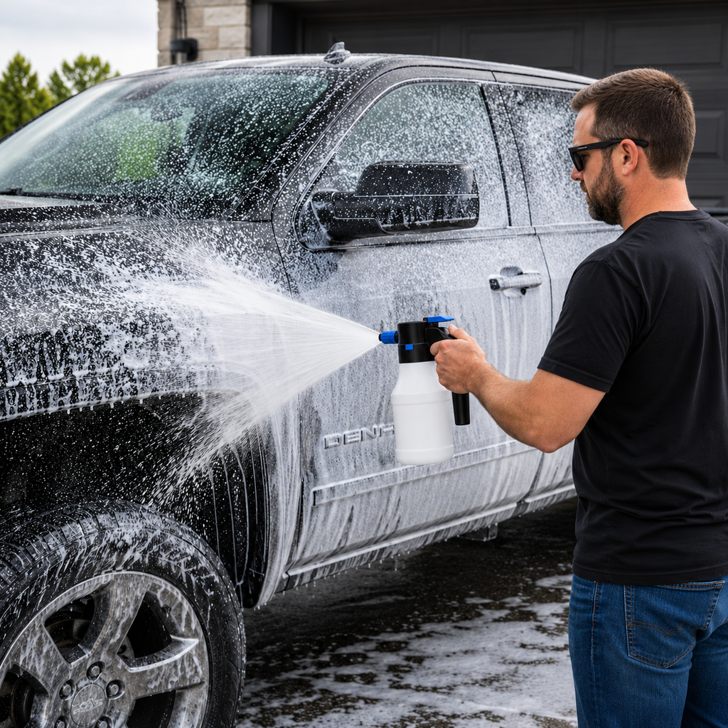 Noble Drive™ Cuidado del automóvil – Cañón de espuma eléctrico