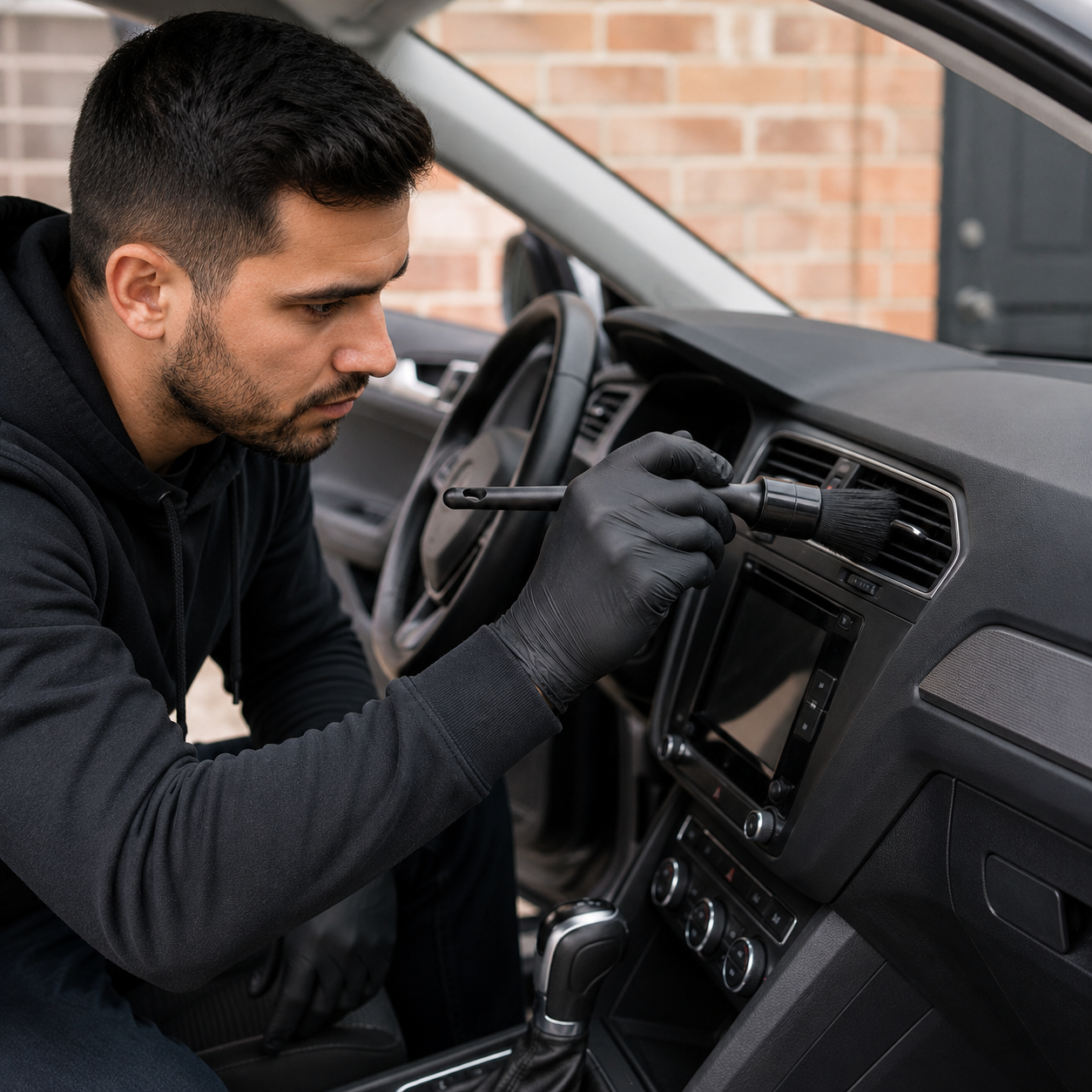 Noble Drive™ Car Care – Detailing Brush Kit