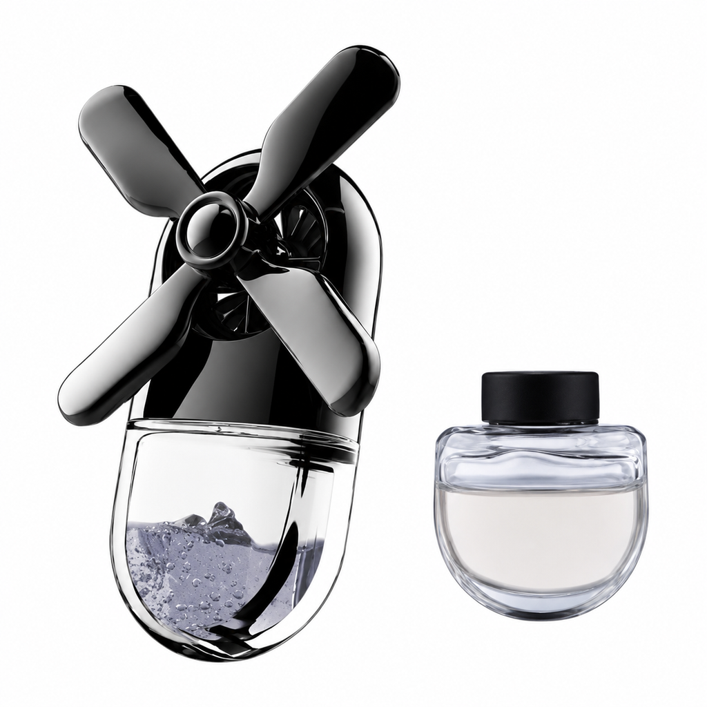 Ambientador Noble Drive™ para Coche – Difusor de Molino de Viento